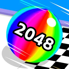 Взломанная Ball Run 2048: merge number (Бол Ран 2048)  [МОД Unlimited Money] - полная версия apk на Андроид