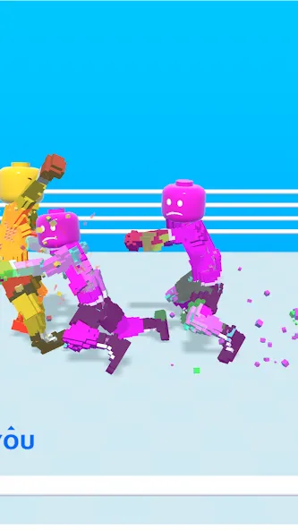 Block Fighter: Boxing Battle (Блок Файтер)  [МОД Много денег] Screenshot 3