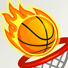 Скачать взломанную Dunk Shot (Данк Шот)  [МОД Много монет] - последняя версия apk на Андроид