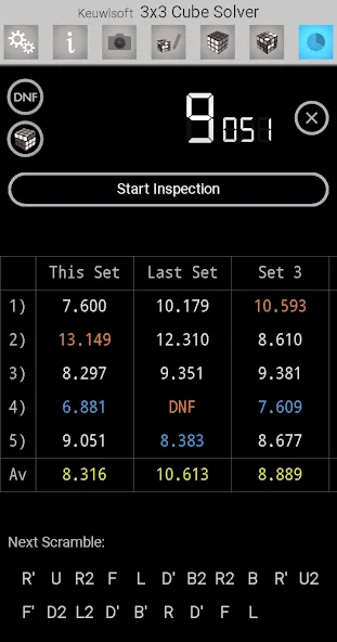 3x3 Cube Solver (х3 кубик решатель)  [МОД Меню] Screenshot 3