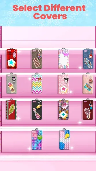 Phone Case DIY: Mobile Cover (Фоун Кейс ДИИ делай сам)  [МОД Бесконечные монеты] Screenshot 4