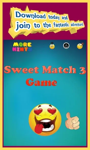 Sweet Match 3 Puzzle Game  [МОД Unlocked] Screenshot 4