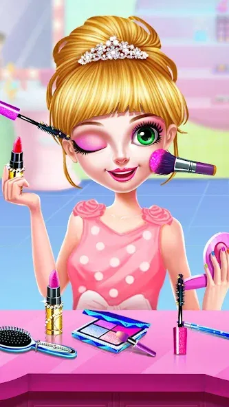 Princess Makeup Salon  [МОД Много денег] Screenshot 2