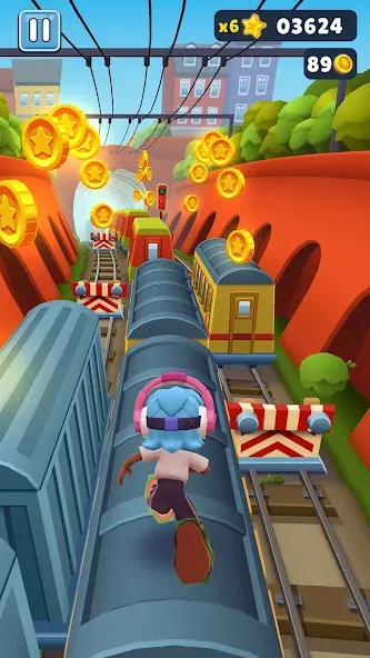 Subway Surfers (абвей Серферс)  [МОД Mega Pack] Screenshot 3