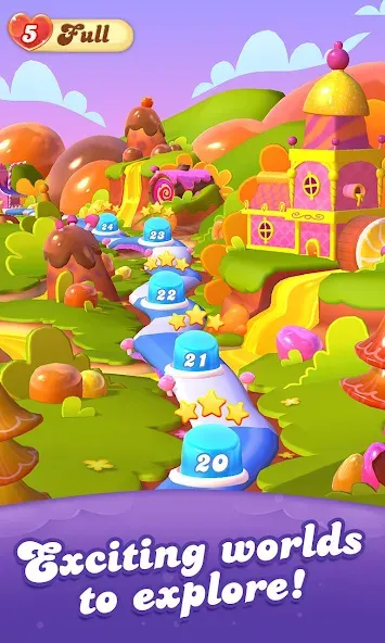 Candy Crush Friends Saga (Кенди Краш Френдс Сага)  [МОД Menu] Screenshot 4