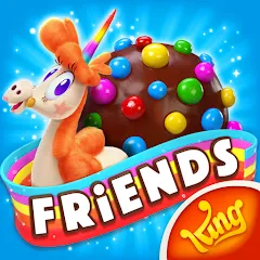 Скачать взлом Candy Crush Friends Saga (Кенди Краш Френдс Сага)  [МОД Menu] - стабильная версия apk на Андроид