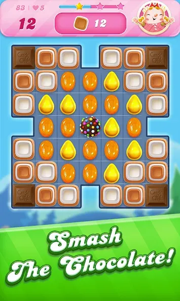 Candy Crush Saga (Кенди Краш Сага)  [МОД Много монет] Screenshot 4