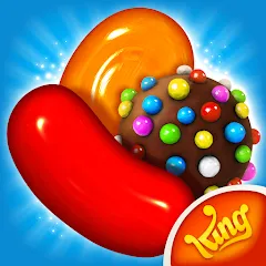 Скачать взлом Candy Crush Saga (Кенди Краш Сага)  [МОД Много монет] - стабильная версия apk на Андроид