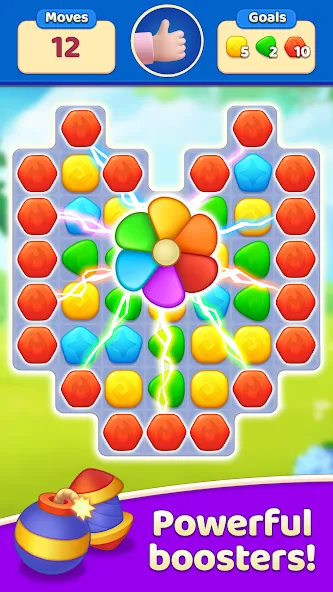 EverMatch 3 Game (ЭверМатч 3 Игра)  [МОД Меню] Screenshot 3