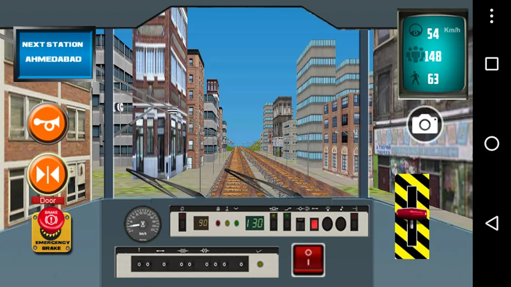 Metro Train Simulator 2023 (Метро Симулятор Поезда 2023)  [МОД Menu] Screenshot 1