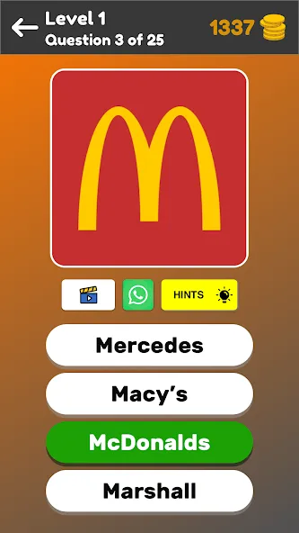 Logo Game: Multiple Choice  [МОД Бесконечные деньги] Screenshot 3