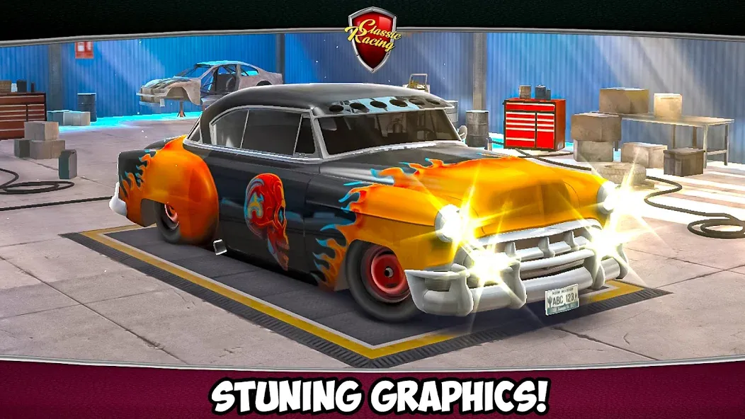 Classic Drag Racing Car Game (Классическая игра на гонках драгрейсинга)  [МОД Menu] Screenshot 2