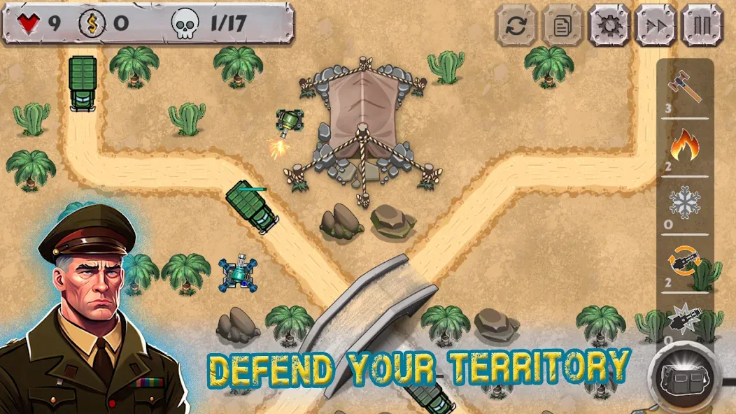 Battle Strategy: Tower Defense  [МОД Бесконечные деньги] Screenshot 2