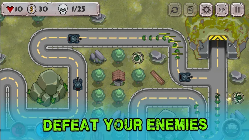 Battle Strategy: Tower Defense  [МОД Бесконечные деньги] Screenshot 4