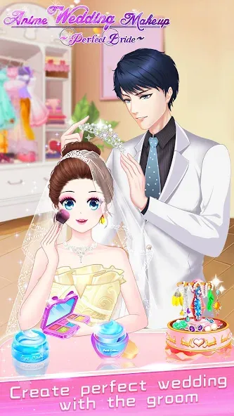 Makeup Bride: Perfect Wedding  [МОД Бесконечные деньги] Screenshot 3