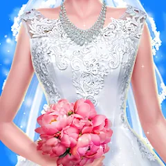 Взломанная Dream Wedding: Bride Dress Up  [МОД Mega Pack] - стабильная версия apk на Андроид