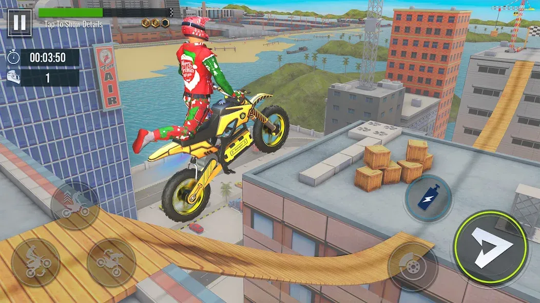 Bike Stunt : Motorcycle Game  [МОД Много монет] Screenshot 2