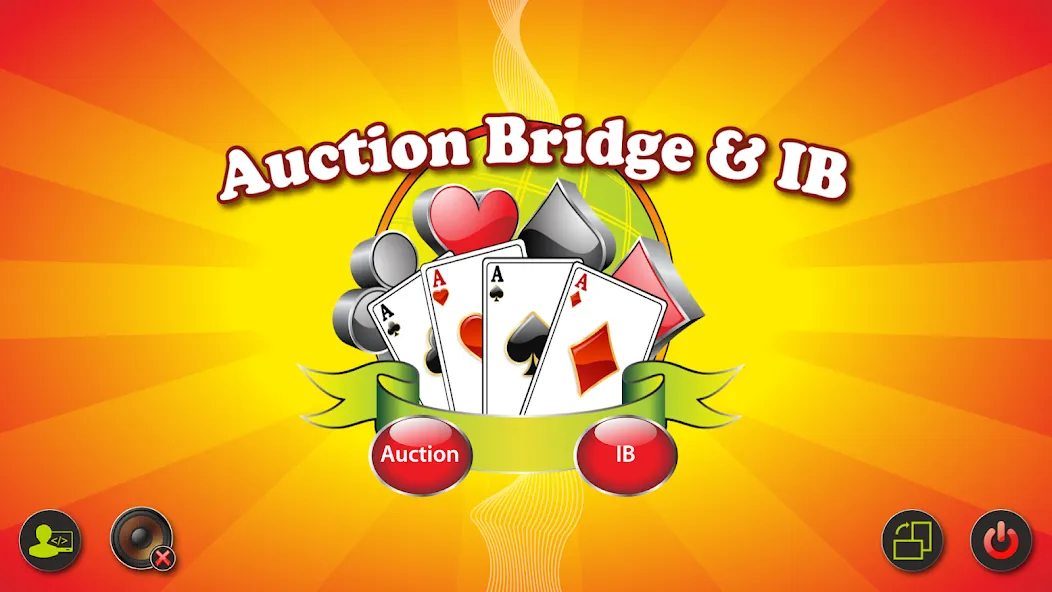 Auction Bridge & IB Card Game  [МОД Menu] Screenshot 1