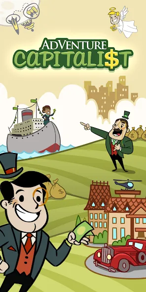 AdVenture Capitalist (ЭдВенчер Капиталист)  [МОД Unlocked] Screenshot 1