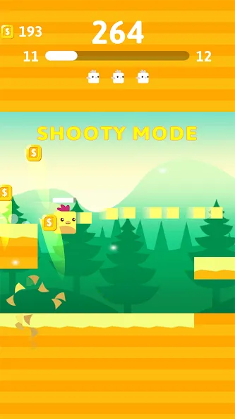 Stacky Bird: Fun Egg Dash Game (тэки птица)  [МОД Все открыто] Screenshot 3