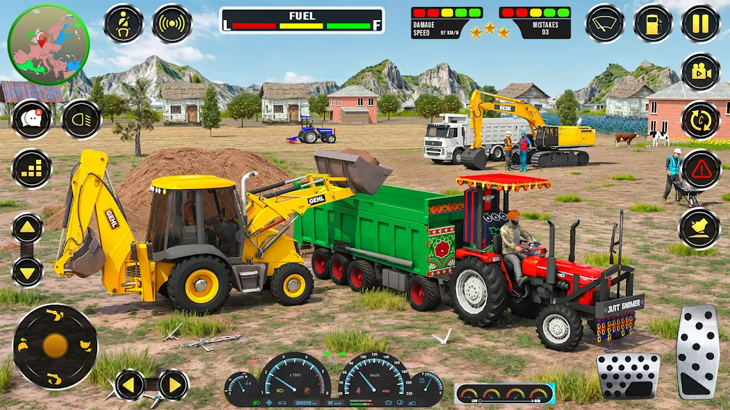 Real JCB Construction Games 3D  [МОД Menu] Screenshot 4