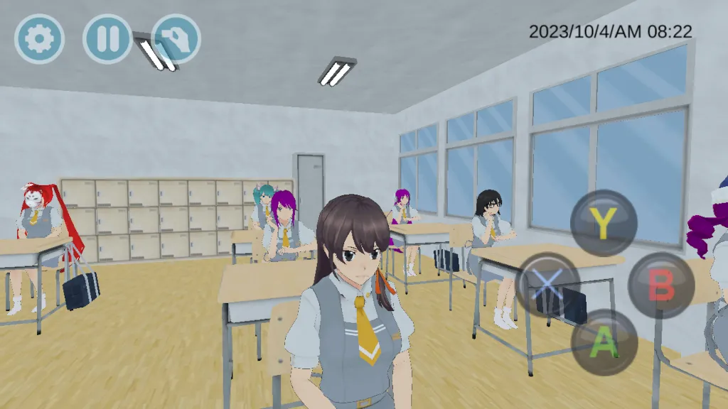 High School Simulator 2018 (Хай Скул Симулятор 2018)  [МОД Много денег] Screenshot 1