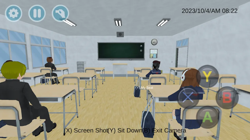 High School Simulator 2018 (Хай Скул Симулятор 2018)  [МОД Много денег] Screenshot 5