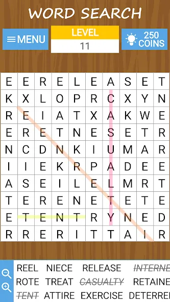 Word search, criss-cross, etc  [МОД Много монет] Screenshot 1