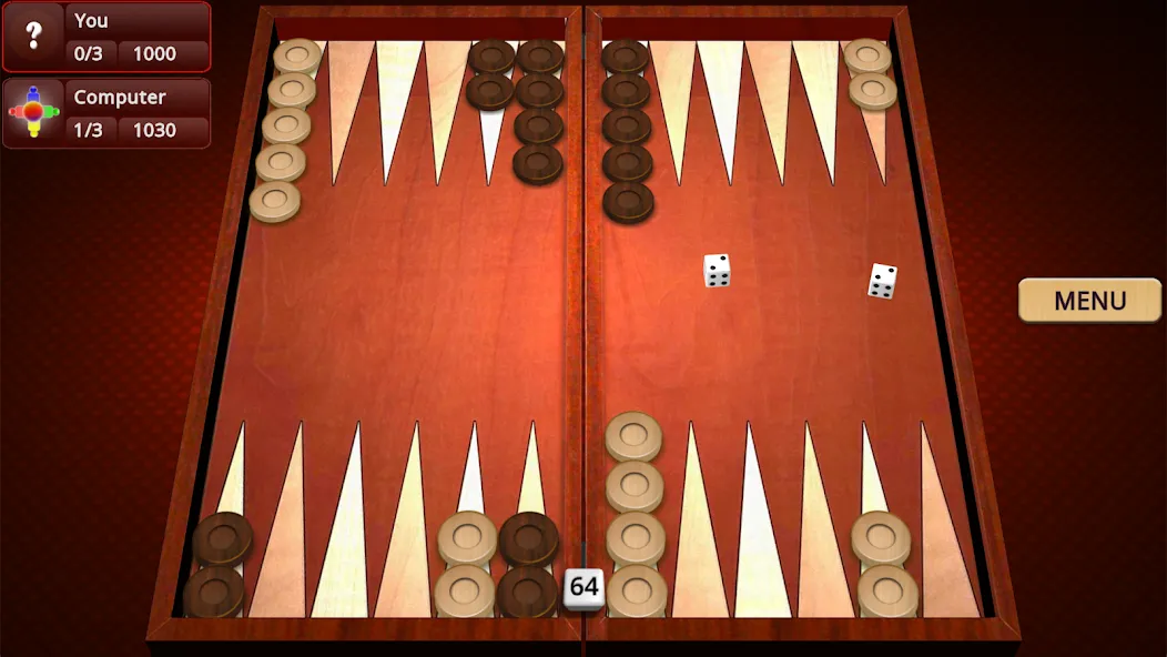 Backgammon Mighty  [МОД Бесконечные монеты] Screenshot 5