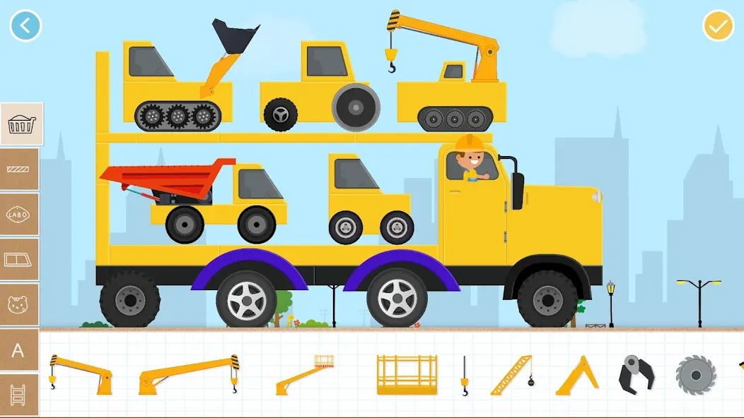 Labo Brick Car 2 Game for Kids (Лабо)  [МОД Много монет] Screenshot 2