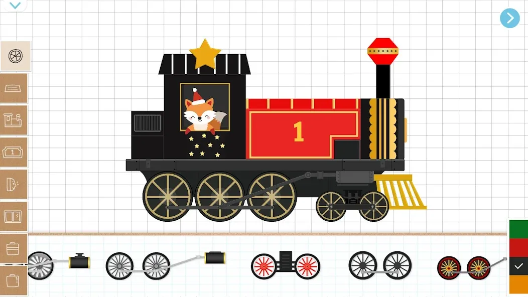 Christmas Train Game For Kids  [МОД Все открыто] Screenshot 3