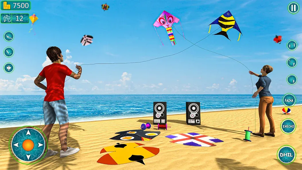 Kite Basant: Kite Flying Games  [МОД Unlocked] Screenshot 3