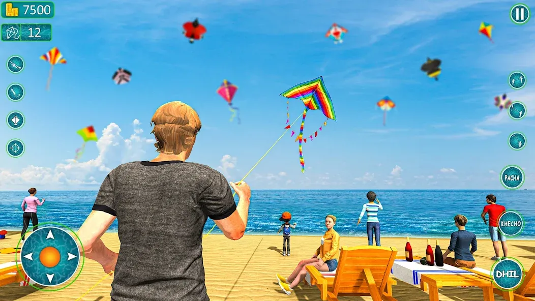 Kite Basant: Kite Flying Games  [МОД Unlocked] Screenshot 5