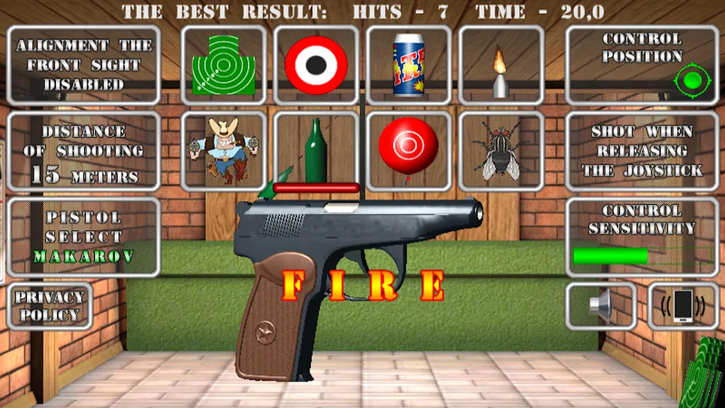 Pistol shooting. Desert Eagle (Пистолет стрельбы симулятор)  [МОД Unlimited Money] Screenshot 4