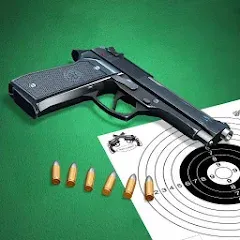 Скачать взломанную Pistol shooting. Desert Eagle (Пистолет стрельбы симулятор)  [МОД Unlimited Money] - стабильная версия apk на Андроид