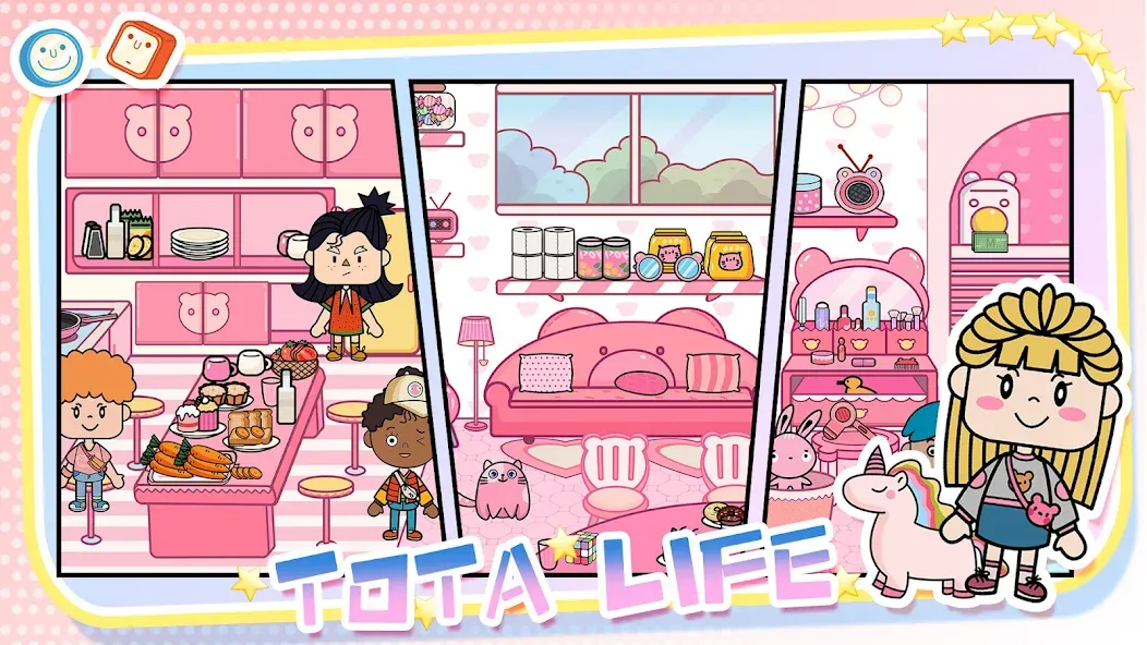 Tota Life: Parent-kid Suite (Тота Лайф)  [МОД Бесконечные монеты] Screenshot 2