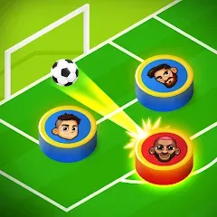 Взлом Super Soccer 3v3 (Online) (упер футбол 3 на 3)  [МОД Unlocked] - последняя версия apk на Андроид