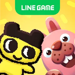Взлом LINE ポコパンタウン-楽しめるステージ満載パズルゲーム  [МОД Много монет] - последняя версия apk на Андроид