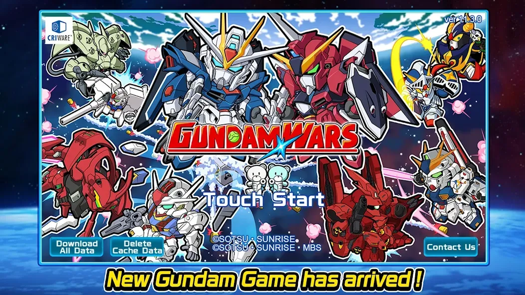 LINE: Gundam Wars (Лайн)  [МОД Бесконечные деньги] Screenshot 1