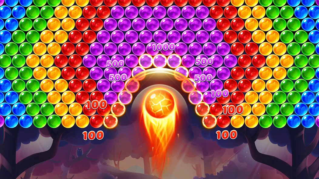 Bubble Shooter Genies  [МОД Unlocked] Screenshot 1