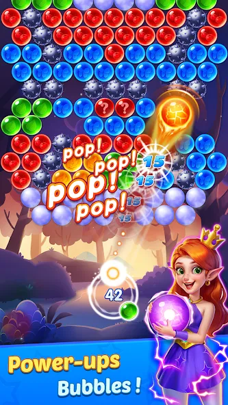 Bubble Shooter Genies  [МОД Unlocked] Screenshot 5