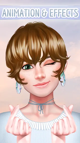 Avatar Character: Girl Creator  [МОД Бесконечные монеты] Screenshot 4