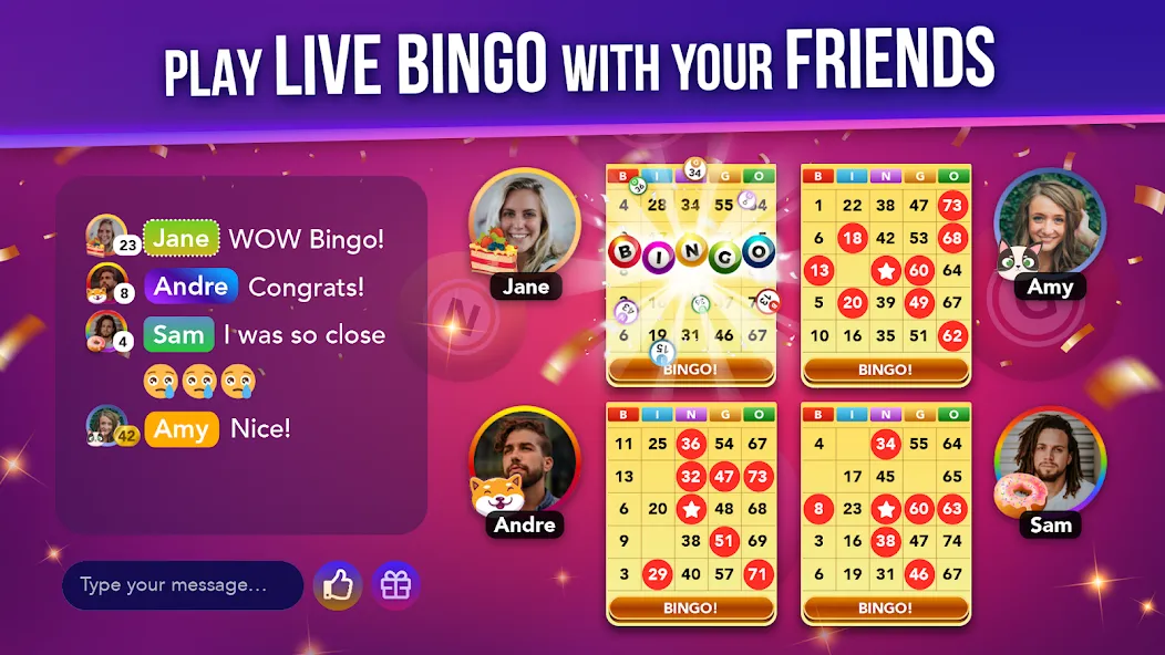 Live Play Bingo: Real Hosts (Лайв Плей Бинго)  [МОД Menu] Screenshot 5