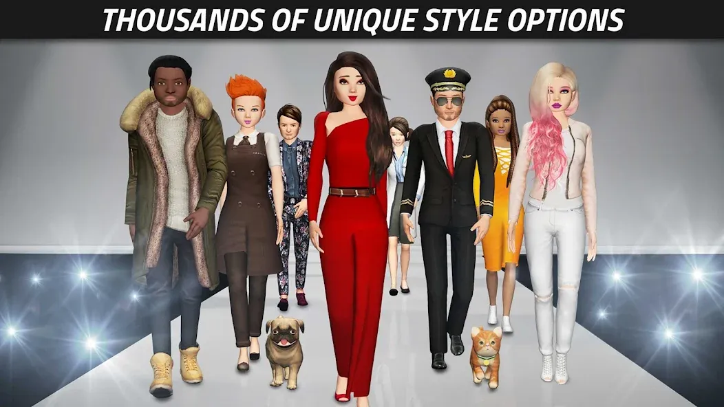 Avakin Life - 3D Virtual World (Авакин Лайф)  [МОД Mega Pack] Screenshot 5