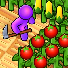 Скачать взломанную Farm Land - Farming life game (Фарм Лэнд)  [МОД Mega Pack] - полная версия apk на Андроид