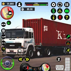 Скачать взлом City Truck Simulator 2023  [МОД Unlocked] - стабильная версия apk на Андроид