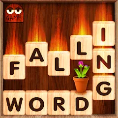 Скачать взломанную Falling Word Games - Addictive (Фоллинг Уорд Геймс)  [МОД Menu] - стабильная версия apk на Андроид