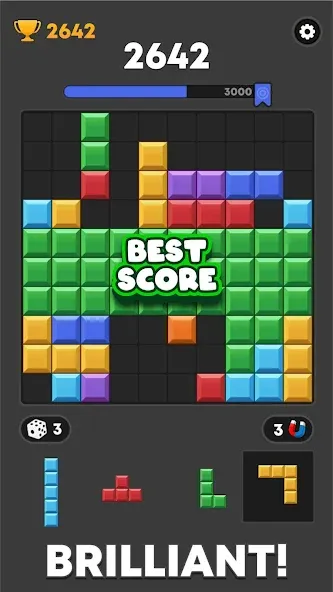 Block Mania - Block Puzzle (Блок Мания)  [МОД Много монет] Screenshot 2