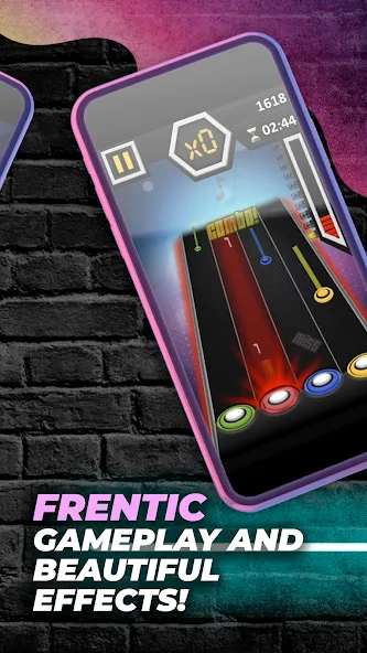 Guitar Hero Game: EDM Music (ЭДМ)  [МОД Unlocked] Screenshot 3