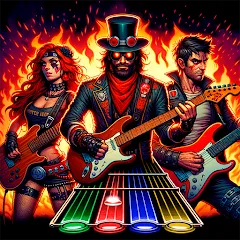 Скачать взлом Guitar Hero Mobile: Music Game (Гитар Хиро Мобайл)  [МОД Unlimited Money] - последняя версия apk на Андроид